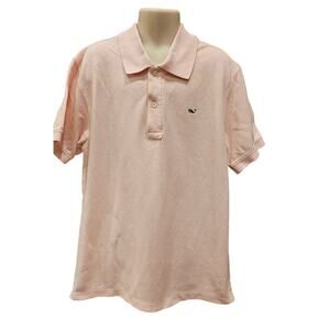 Vineyard vines sz S (8 / 10) boys light pink polo preppy short sleeve casual